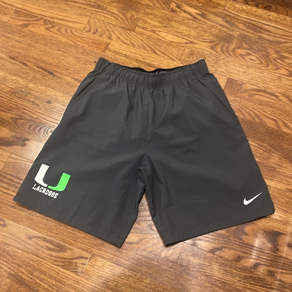 Nike Gray Lacrosse Shorts